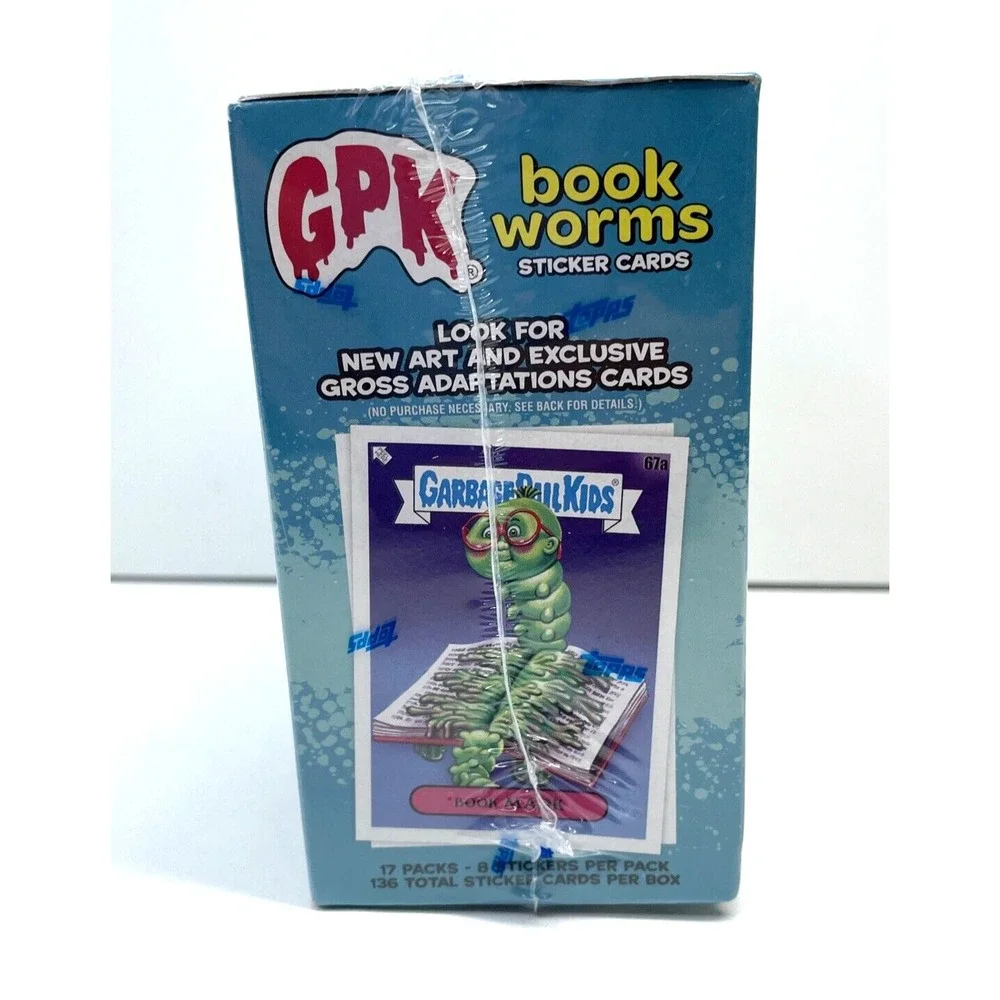 Garbage Pail Kids Book Worms Box MEGA BOX FACTORY SEALED!!